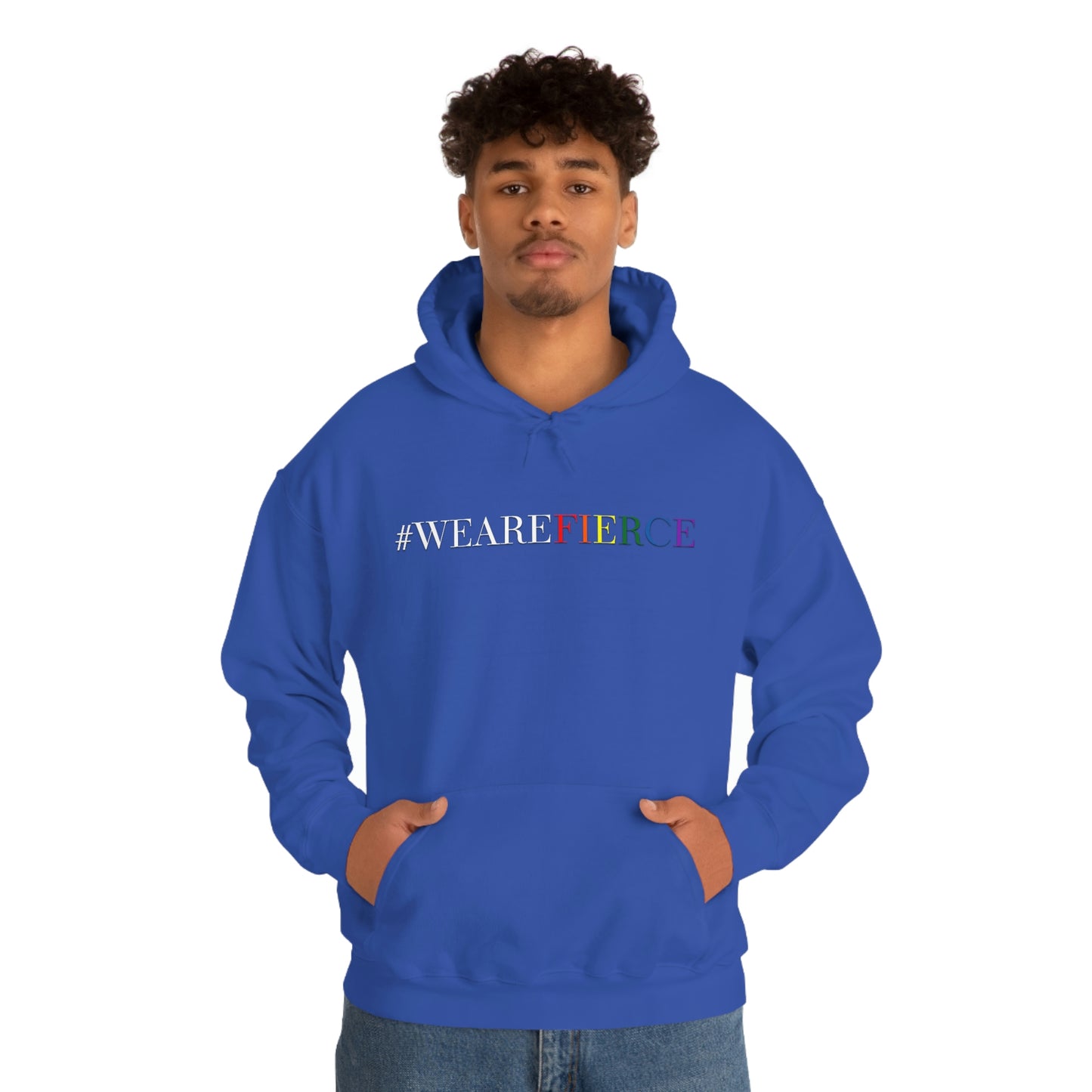 #WEAREFIERCE Unisex Heavy Blend™ Hooded Sweatshirt