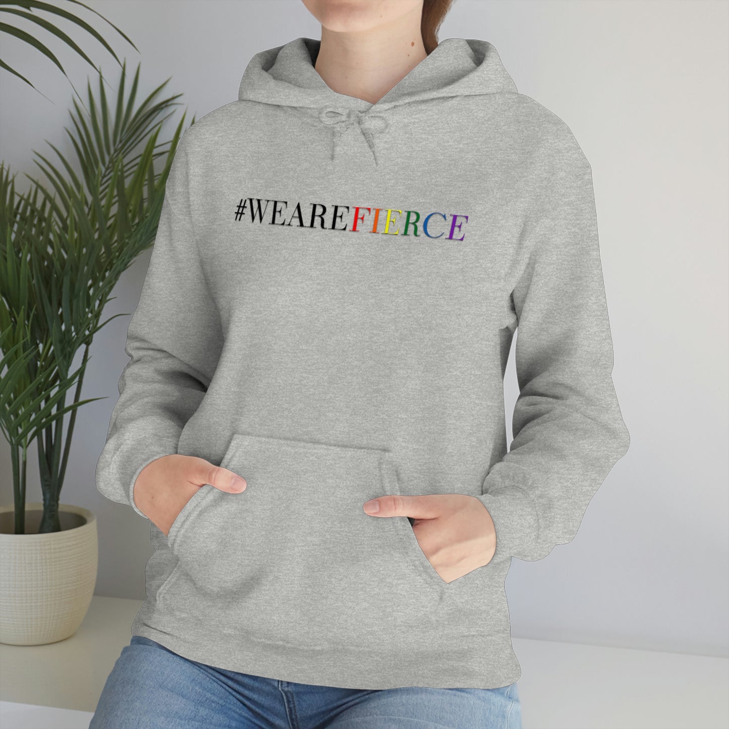 #WEAREFIERCE Unisex Heavy Blend™ Hooded Sweatshirt